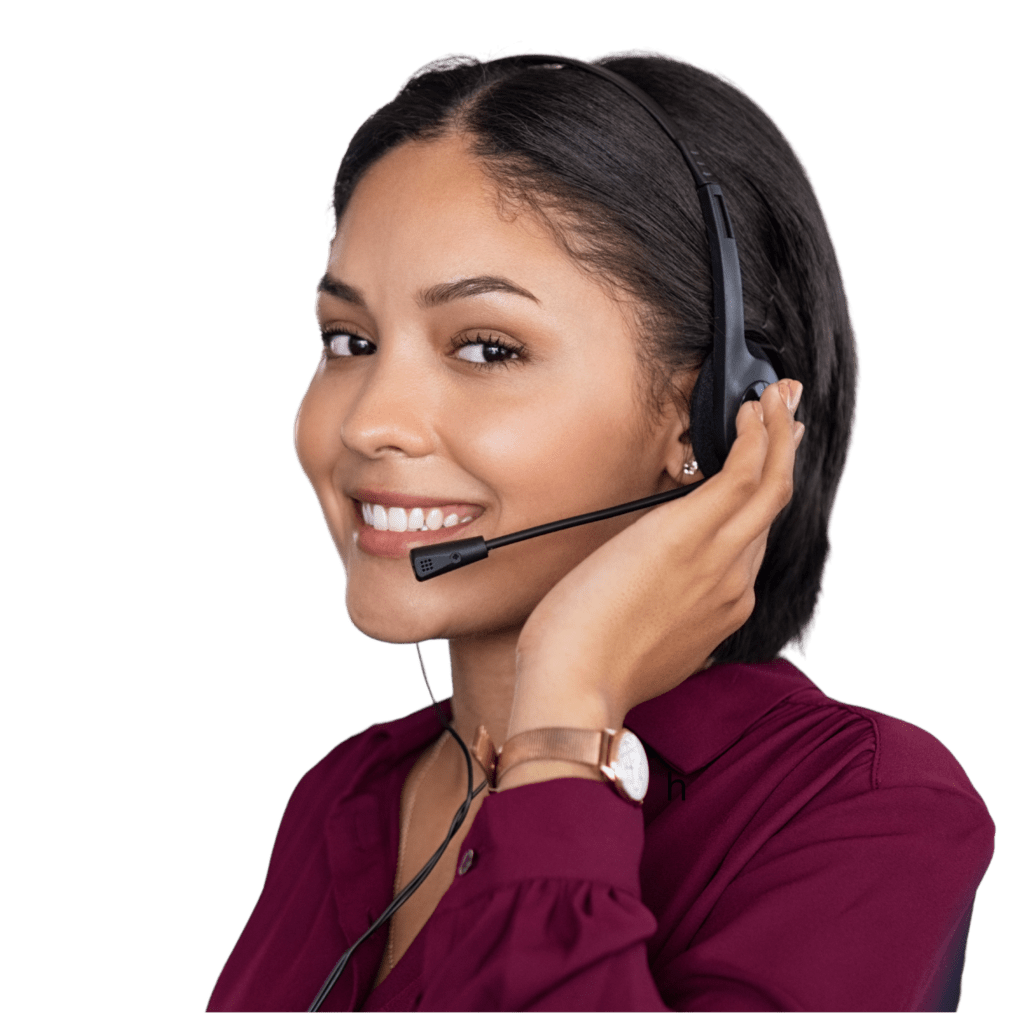 customer service lady